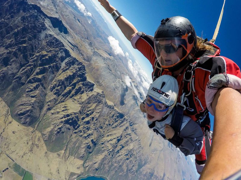 In 2015, I threw my 8 year old out of a plane.