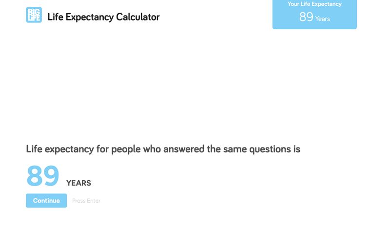 I used to think I would live forever.