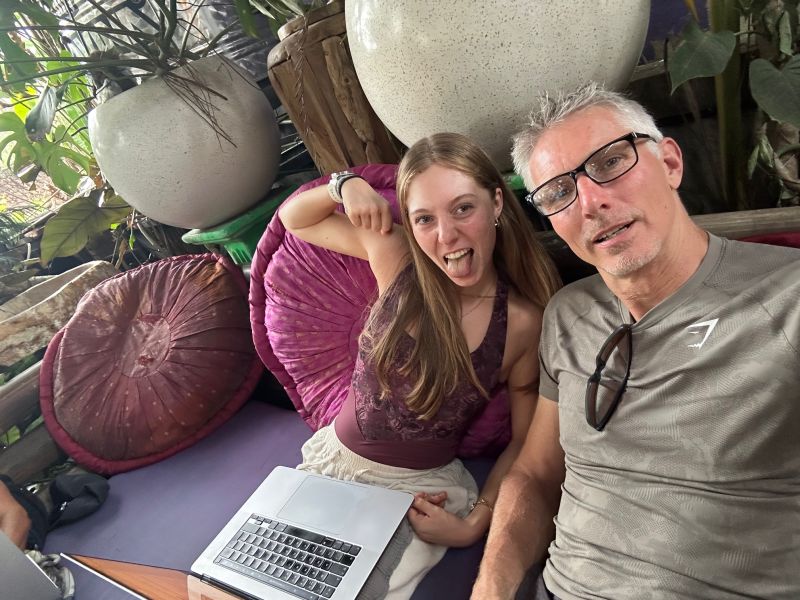 Yesterday, my 18-year-old daughter sold 56 books and worked 0 minutes.