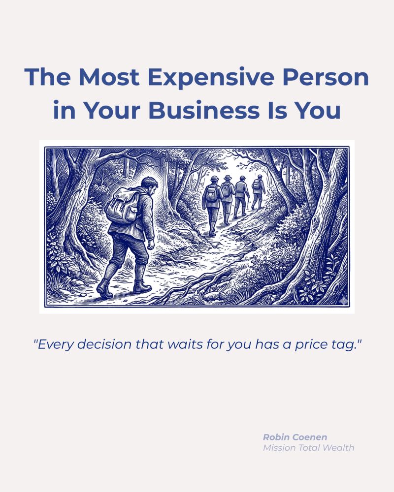 I spent 4 years as the bottleneck in my own business.