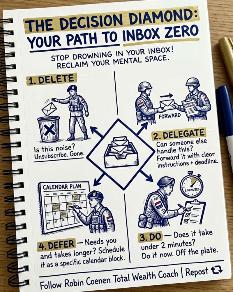 I used to drown in my inbox.Hundreds of emails. Constant pings.